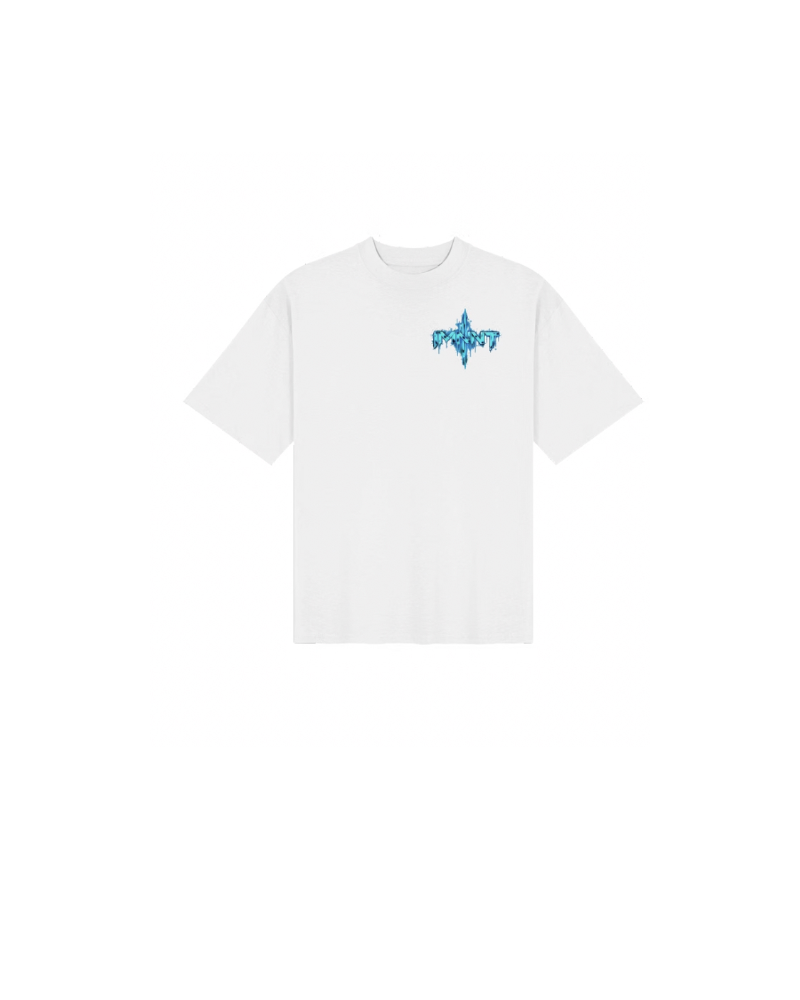IMNNT NEVER STOP Arctic White Tee